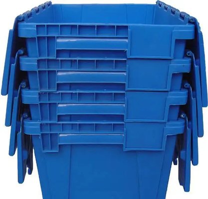 Plastic Euro Stacking Containers With Lids Warehouse Storage Stack Nest