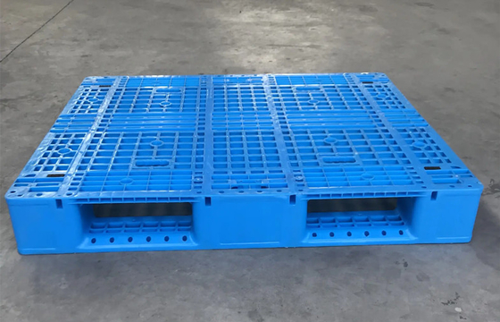 Recycle Anti Slip 4 Way Entry Hdpe Large Plastic Pallet For Storage Stacking Goods