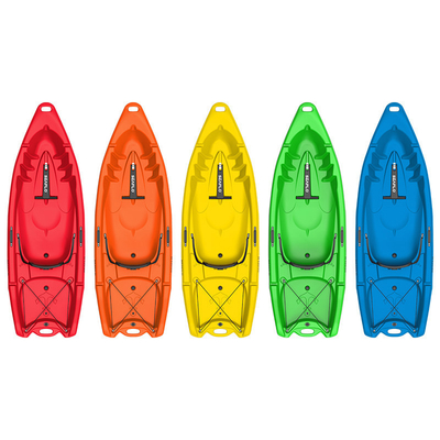 2 Person Fishing Rowing Boat Plastic Kayak Without Paddle HDPE