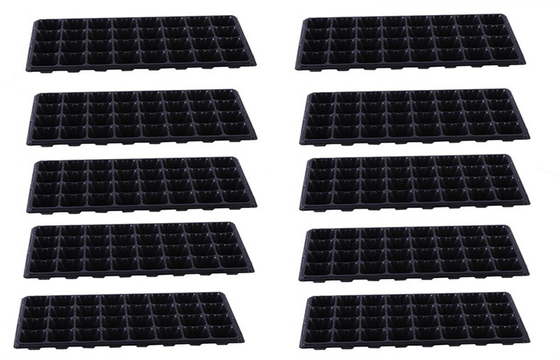 Vegetables Tobacco Plant Plastic Seed Growing Trays 30 Cells