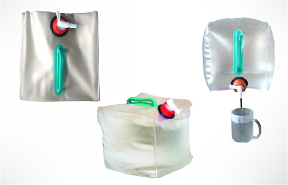 LDPE Flexible Camping 10L Water Jerry Can Cubitainer Bag