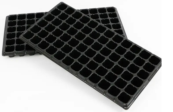 Greenhouse Vegetables Deep Seed Starting Trays 72 Cells Plastic PS