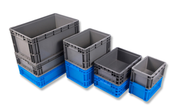 HDPE Heavy Duty Equipment Euro Stacking Containers Plastic Turnover Box