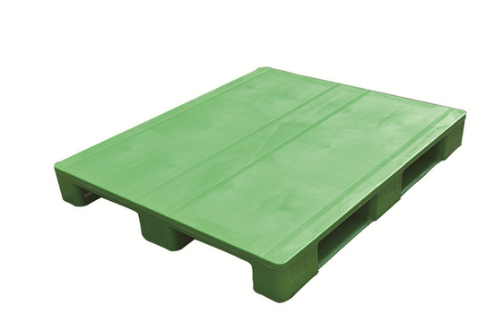 Moisture Proof Single Faced Plastic 3 Runner Pallet Hygienic Medical Use
