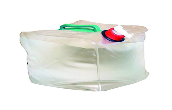 1.25 Gallons Collapsible Jerry Can Cubitainer Hiking LDPE Packaging