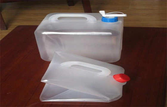 Foldable LDPE Liquid Plastic Jerry Cans With Screw Cap Tap