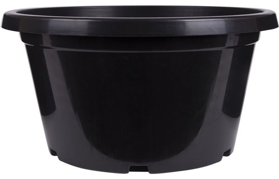 3 Gallon Round Green Plant Horticultural Plant Pots Plastic Flowerpot