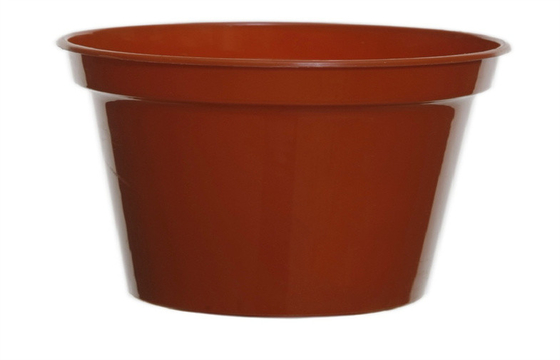 Minimalistic Styled Plastic 7 Gallon Plant Pots Horticultural Cylindrical