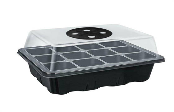 Plug Seed Grow Plastic Germination Trays Garden Vegetable Hydroponic Round Holes