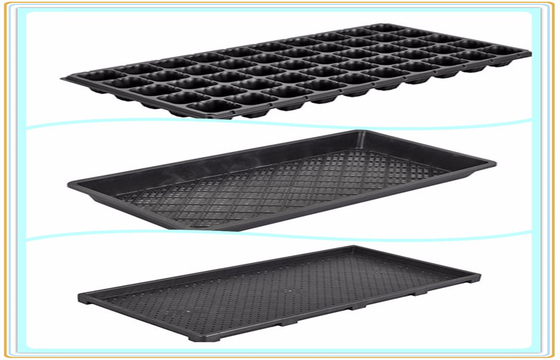 PP Nutrient Bowl Plug Seed Starting Plastic Germination Trays With Drain Holes