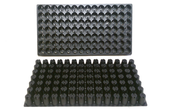 Reuseable Seed Nursery Tray 45 Cells Rectangular Plastic Germination