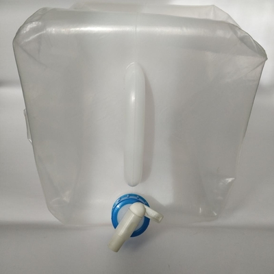 Camping 20 Litre Collapsible Jerry Can Never Leaking Foldable LDPE With Handle
