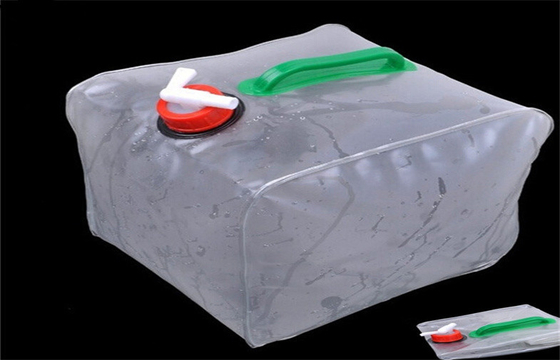 Food Grade HDPE 20ltrs 5 Gallons Camping Jerry Can Foldable Water Container