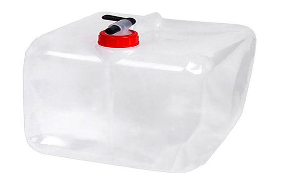 Fully Collapsible Semi Foldable Jerry Can 10L Drinking Water Carri