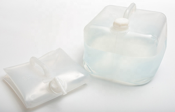 LDPE Foldable Plastic Tap Collapsible Jerry Can Drinking Outdoor Camping