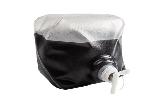 Sake Wine Drinks Plastic Semi Collapsible Jerry Can With Handle Tap